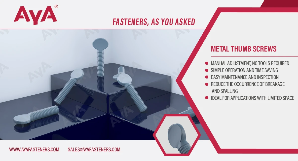 Metal Thumb Screws advantages